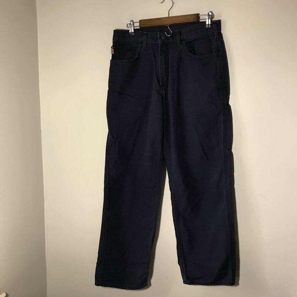 Carhartt  33 X 30 cat 2 fire resistant navy blue pants workwear